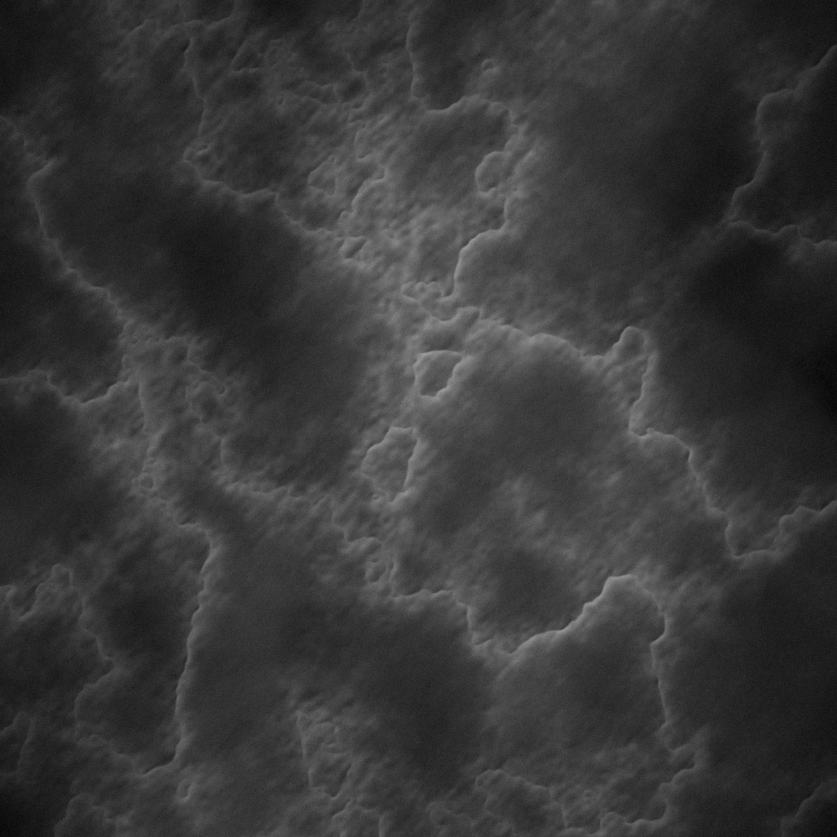 Close view of dark weathered stone